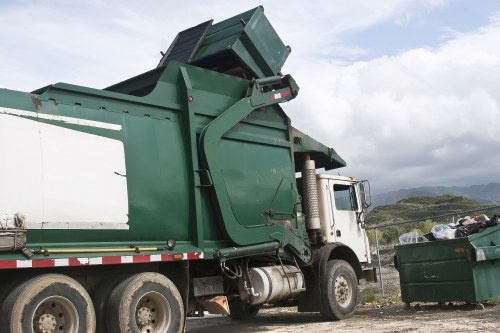 Composting organic waste in a Richmond garden