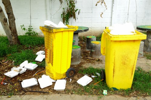 Recycling during flat clearance in Richmond
